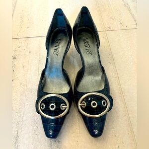 NWOT Franco Sarto Navy Shoes size 7.5